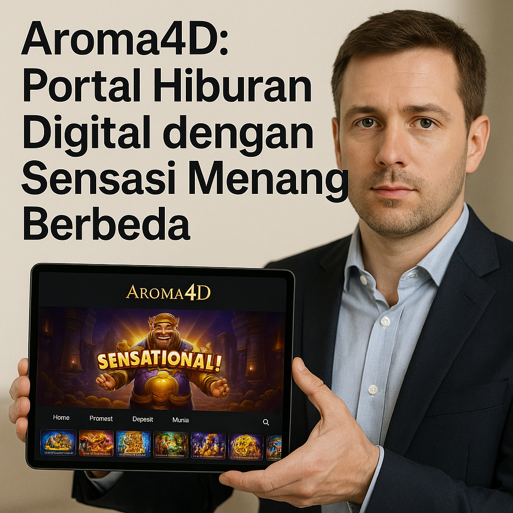 Aroma4D: Portal Hiburan Digital dengan Sensasi Menang Berbeda