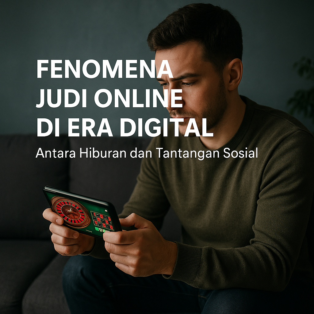 Fenomena Judi Online di Era Digital: Antara Hiburan dan Tantangan Sosial