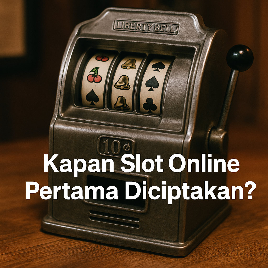 Kapan Slot Online Pertama Diciptakan? Sejarah Panjang dari Mesin Fisik hingga Dunia Digital