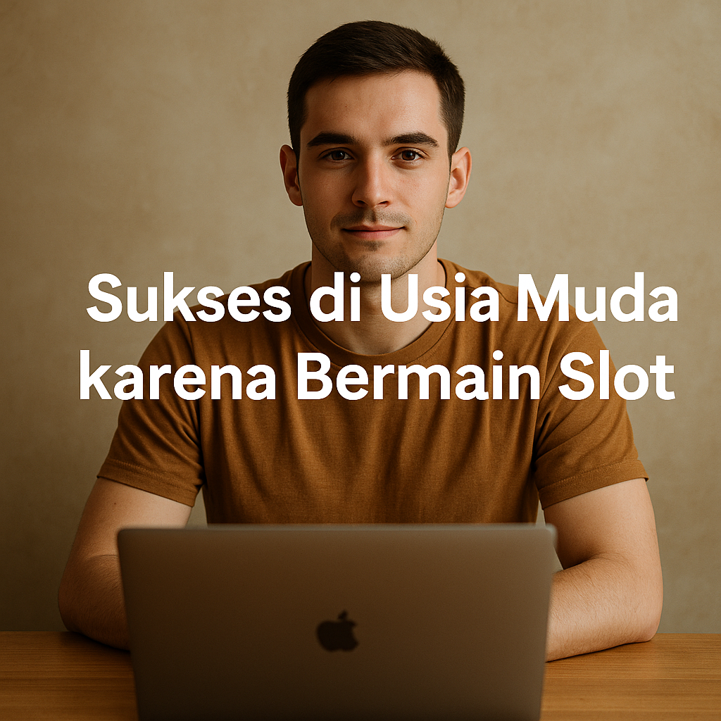 Sukses di Usia Muda karena Bermain Slot: Realita di Dunia Digital Modern
